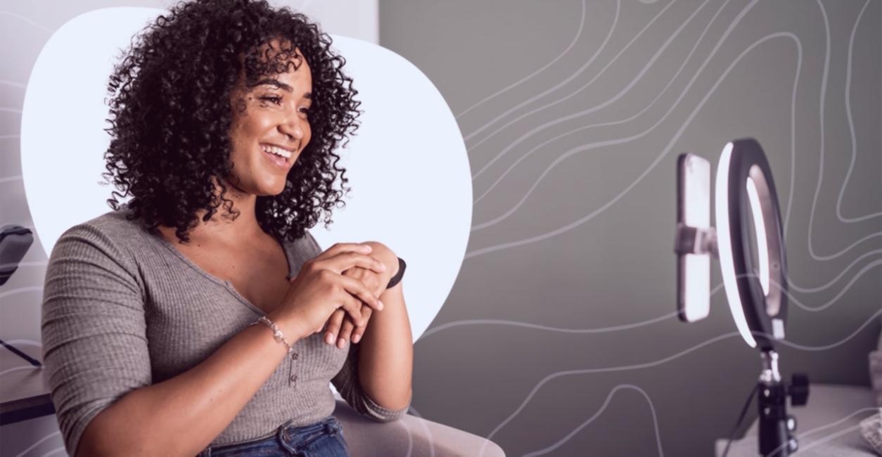 Visual overview of a collaborative digital learning path